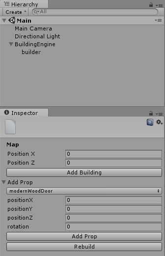 Map object inspector